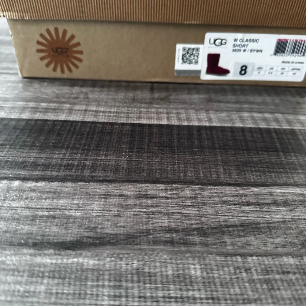 UGG Red Suede Boots - Picture 5 of 5